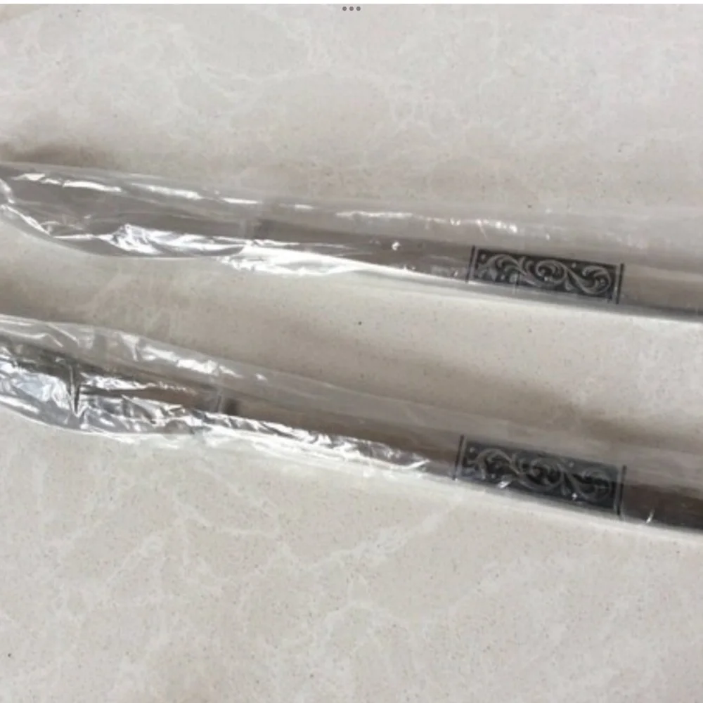New 2 Vintage Elegance by Salem Butter Knives Dinner Knife Stainless Steel MCM